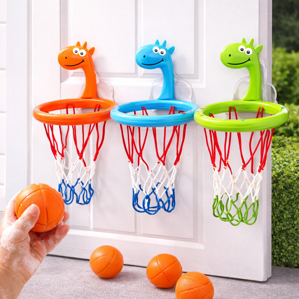 CANASTA DE BAÑO INFANTIL CON BOLAS