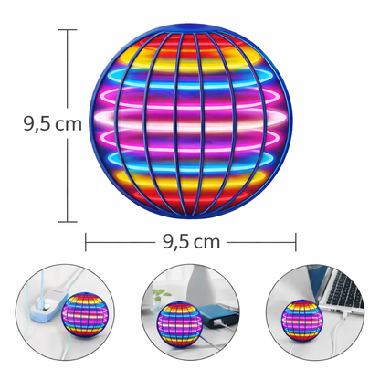 BOLA VOLADORA MÁGICA CON LUCES LED