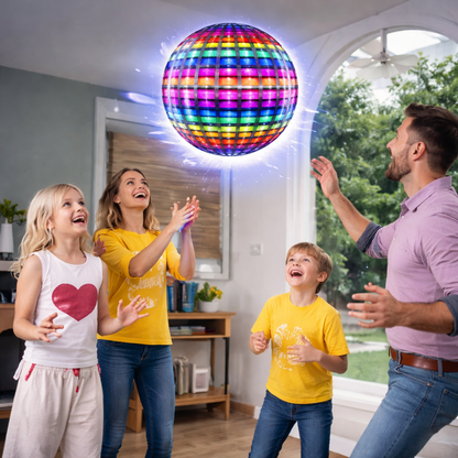 BOLA VOLADORA MÁGICA CON LUCES LED