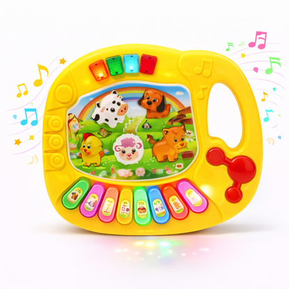 TECLADO EDUCATIVO PARA BEBÉS CON DIBUJOS ANIMADOS