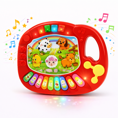 TECLADO EDUCATIVO PARA BEBÉS CON DIBUJOS ANIMADOS