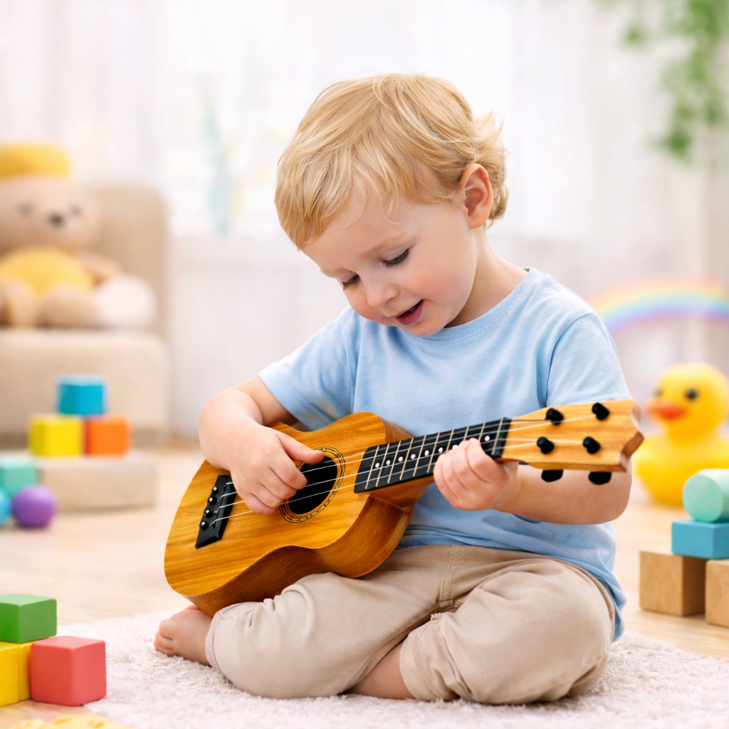 MINI GUITARRA EDUCATIVA DE JUGUETE