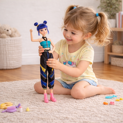 FIGURA DE PERSONAJE ANIME CON 11 ARTICULACIONES