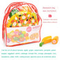 6/10/13/24Pcs Kitchen Fun Cutting Fruits and Vegetables Food Play House Set Puzzle Education Toys For Kids Boys Girls Xmas Gifts