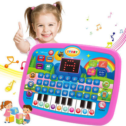 TABLET EDUCACIONAL INFANTIL PARA ALFABETIZACIÓN Y MÚSICA
