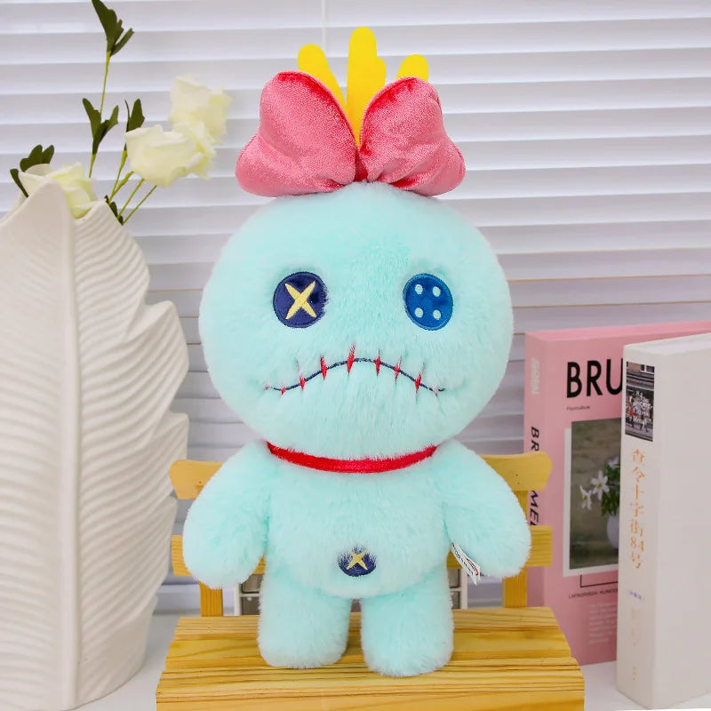 Hot Disney Cartoon Blue Pink Stitch Plush Dolls Anime Toys Lilo and Stitch Stich Plush Stuffed Toys Christmas Gifts for Kids