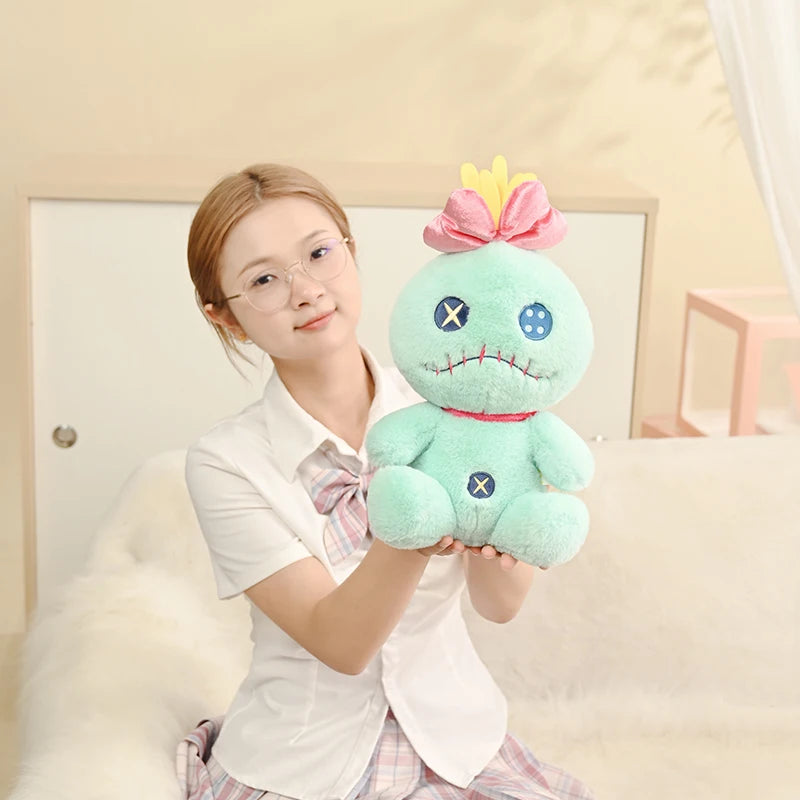 Hot Disney Cartoon Blue Pink Stitch Plush Dolls Anime Toys Lilo and Stitch Stich Plush Stuffed Toys Christmas Gifts for Kids