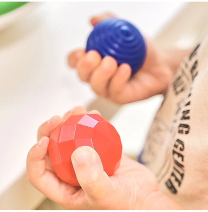 Montessori Rotating Rainbow Tower Baby stacking Puzzle Toys Children Develop Motor Skills Game Spinning Stacking Toys Kids Gift