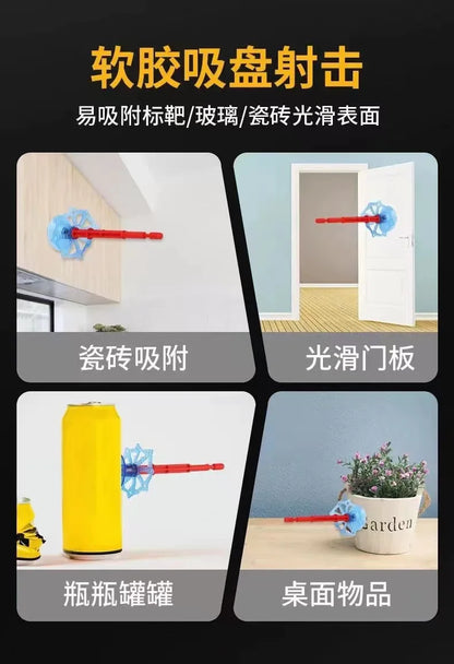 Disney SpiderMan Hero Launcher Rotating Spider-Man Launcher Soft Bullet Gun Suction Cup Ejection Toy Children's Birthday Gift