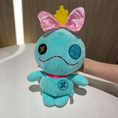 New Disney Cartoon Stitch Angel Scrump Plush Dolls Anime Toys Lilo & Stitch Stich Plush Stuffed Toys Children Birthday Gifts